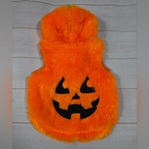 Jack-O-Lantern Pumpkin Halloween Costume for Dogs Size Small New Without Tags